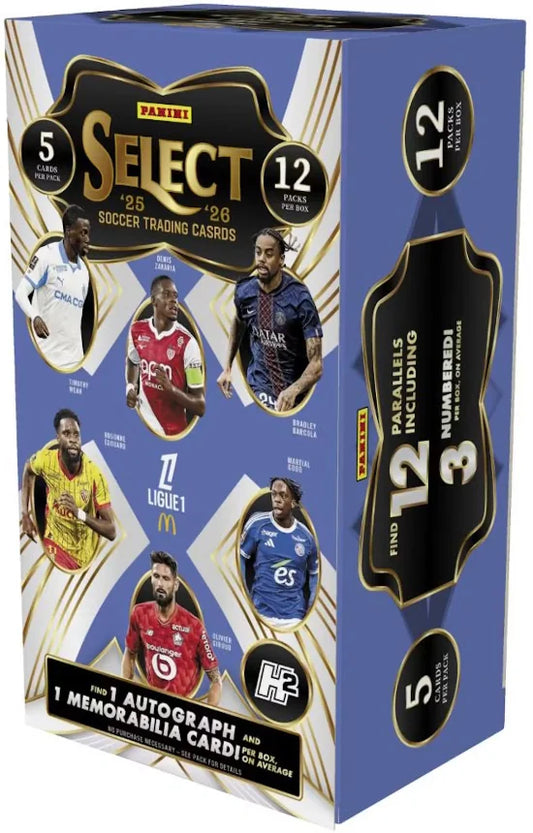 2025-26 Panini Select Ligue 1 – Hobby H2 Box