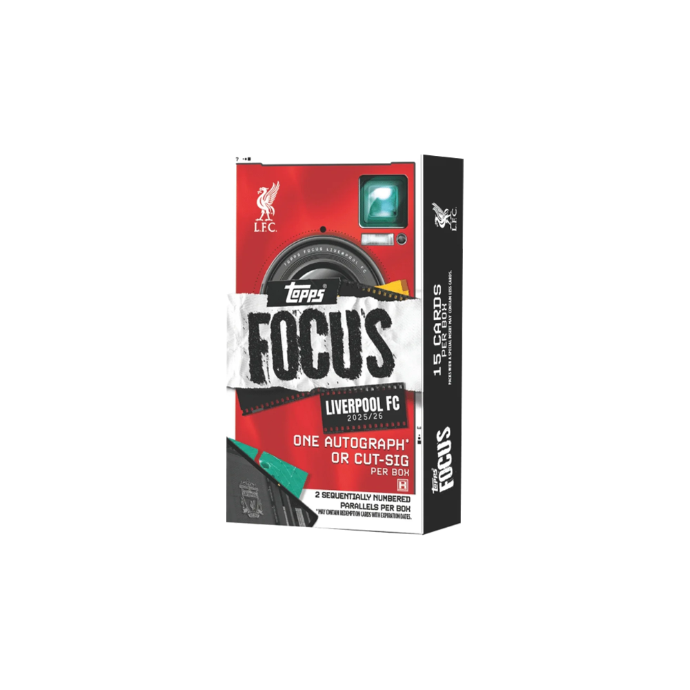 Topps Focus FC Liverpool 2025/26 Hobby Box