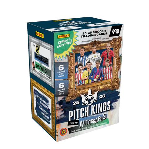 2025-26 Panini Pitch Kings La Liga Soccer International Blaster Box