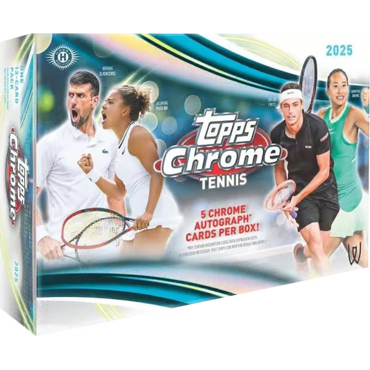 2025 Topps Chrome Tennis Breaker’s Delight