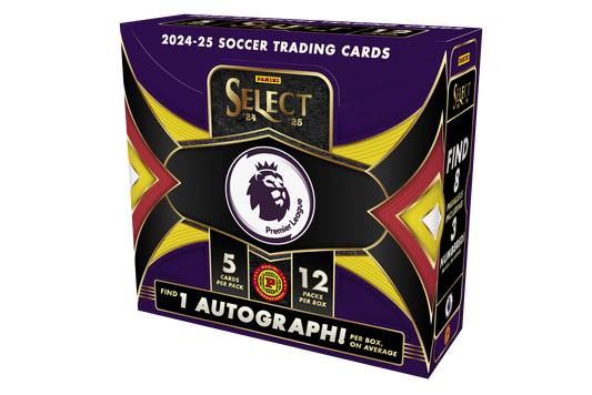 2024-25 Panini Select Premier League Trading Card Box (Hobby International)