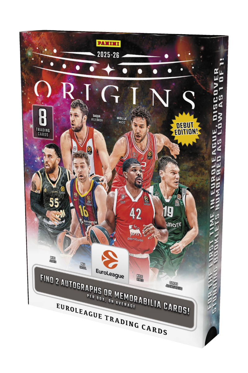 2025-26 Panini Origins Euroleague Trading Card Box