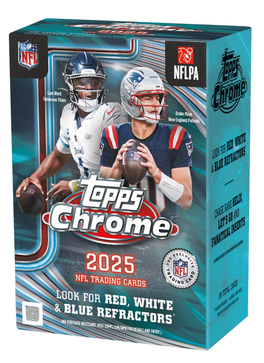 2025 Topps Chrome® Football - Value Box