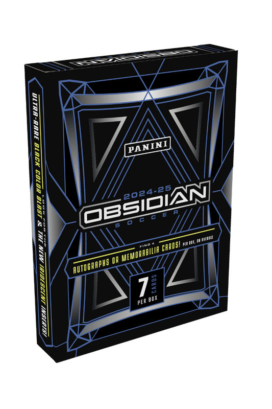 2024-25 Panini Obsidian Soccer Trading Card Box (Hobby)