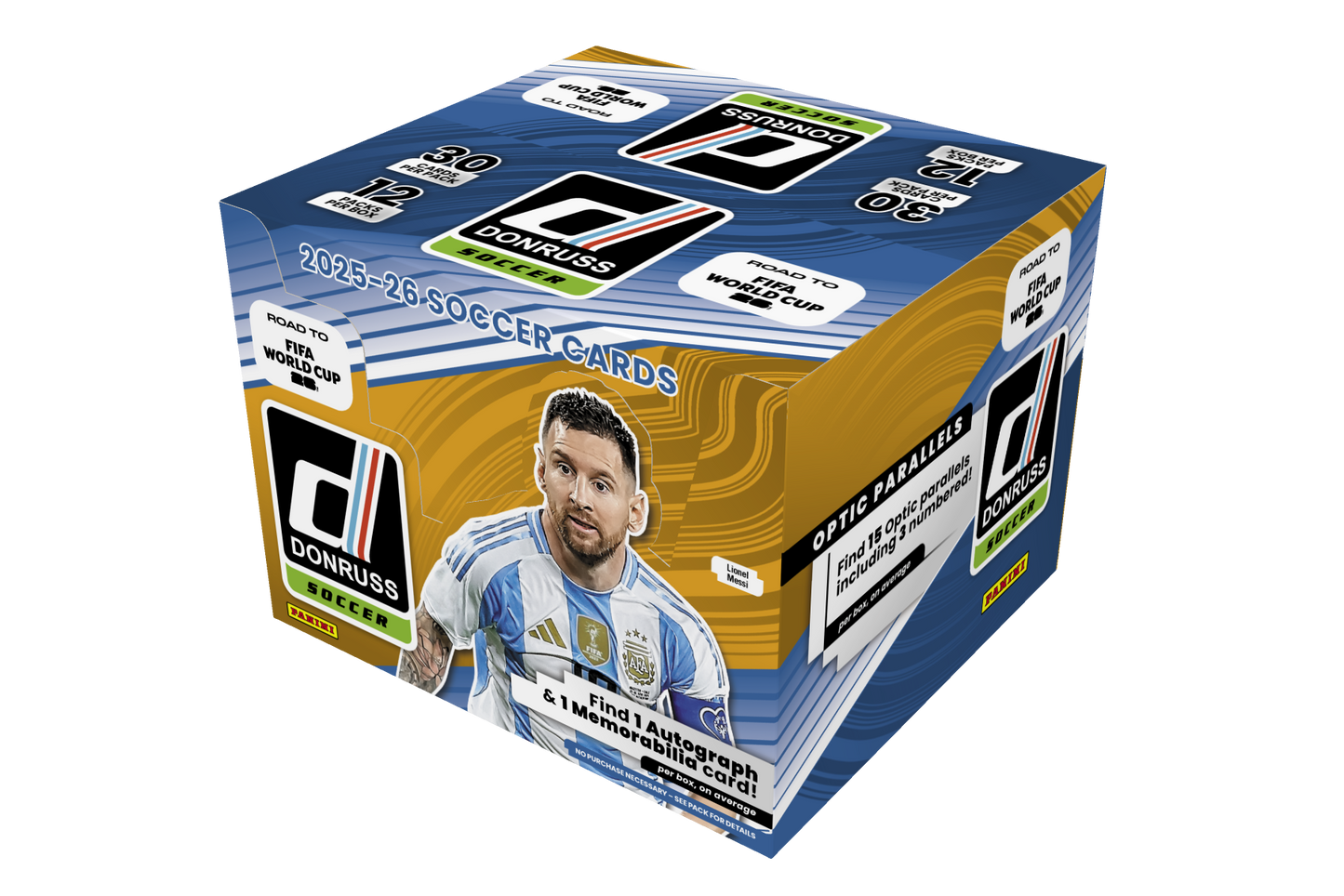 2025-26 Panini Donruss Road To FIFA World Cup 2026™ Trading Card Box