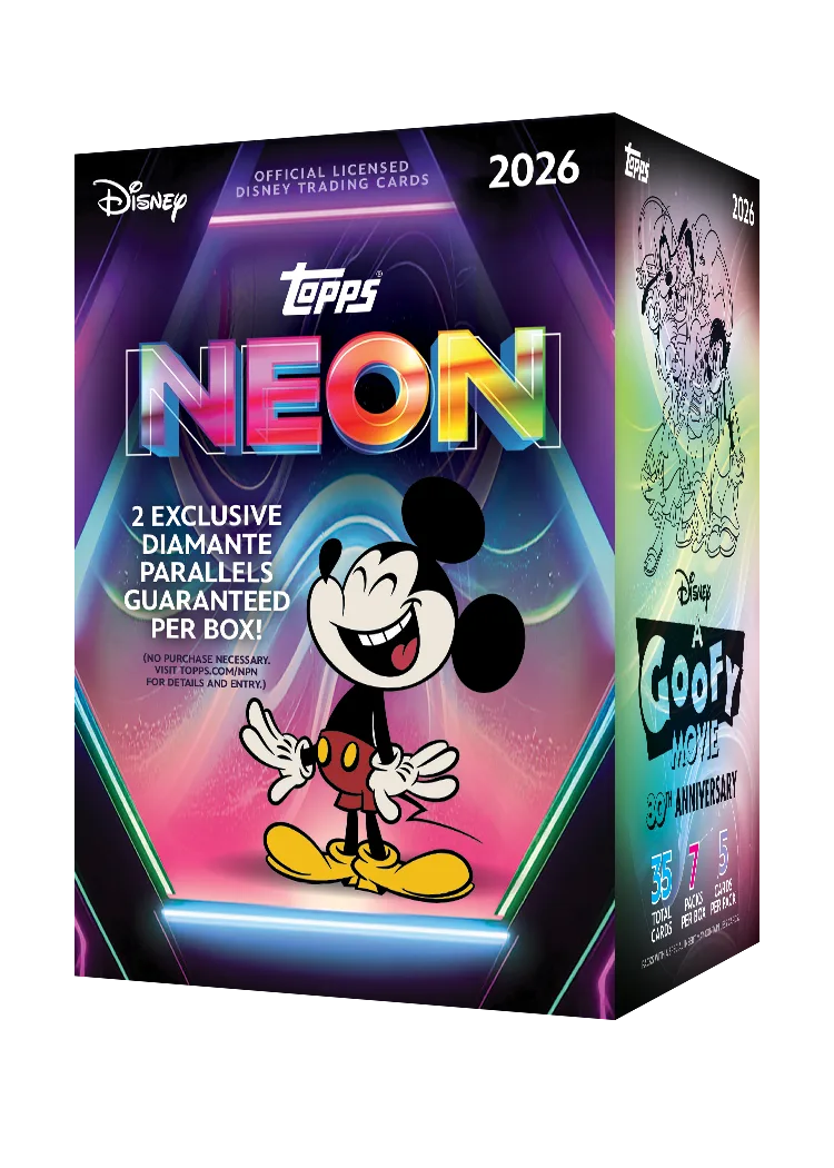 2026 Topps Disney Neon – Value Box