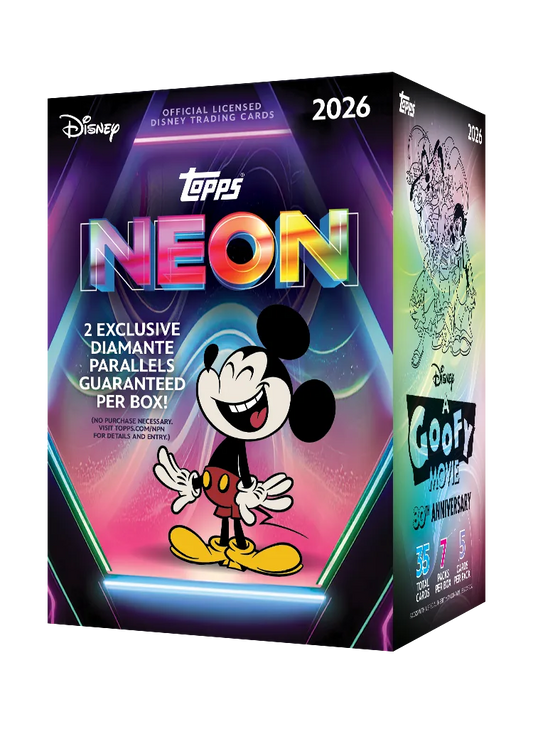 2026 Topps Disney Neon – Value Box