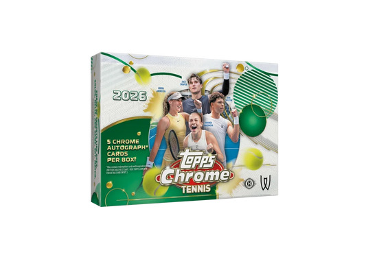 Topps Chrome Tennis 2026 Breaker’s Delight Box