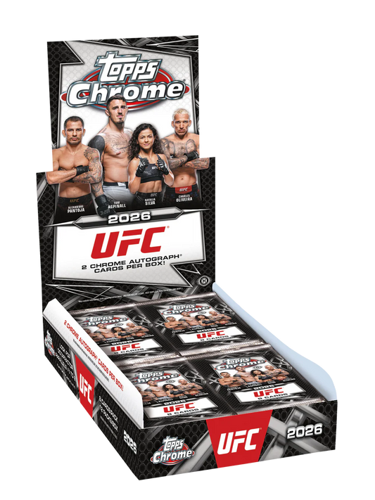 Topps Chrome UFC 2026 – Hobby Box