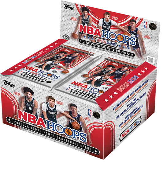 2025/26 Topps NBA Hoops Basketball Hobby Jumbo Box