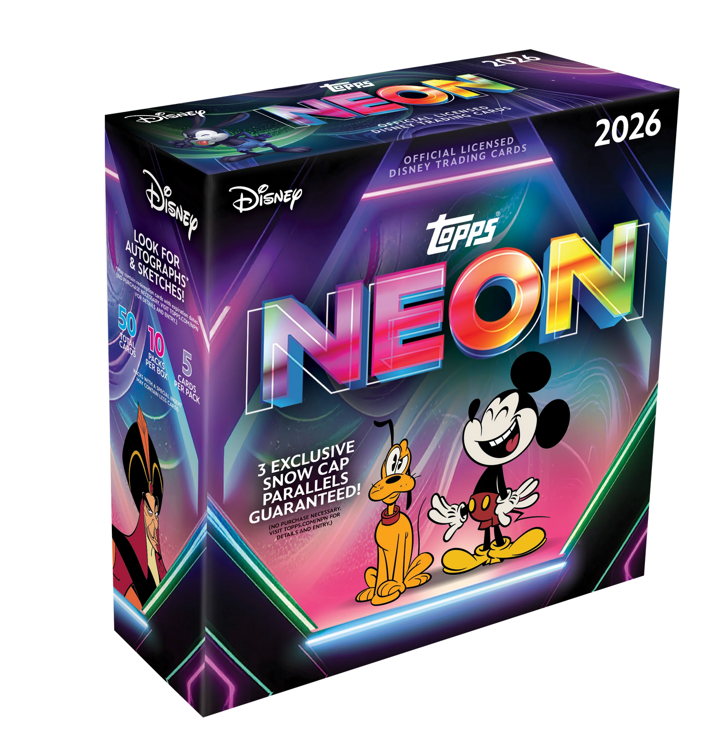 2026 Topps Disney Neon – Mega Box