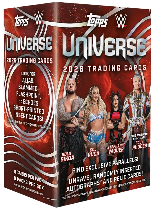2026 Topps Universe WWE - Value Box (Pre-Order)