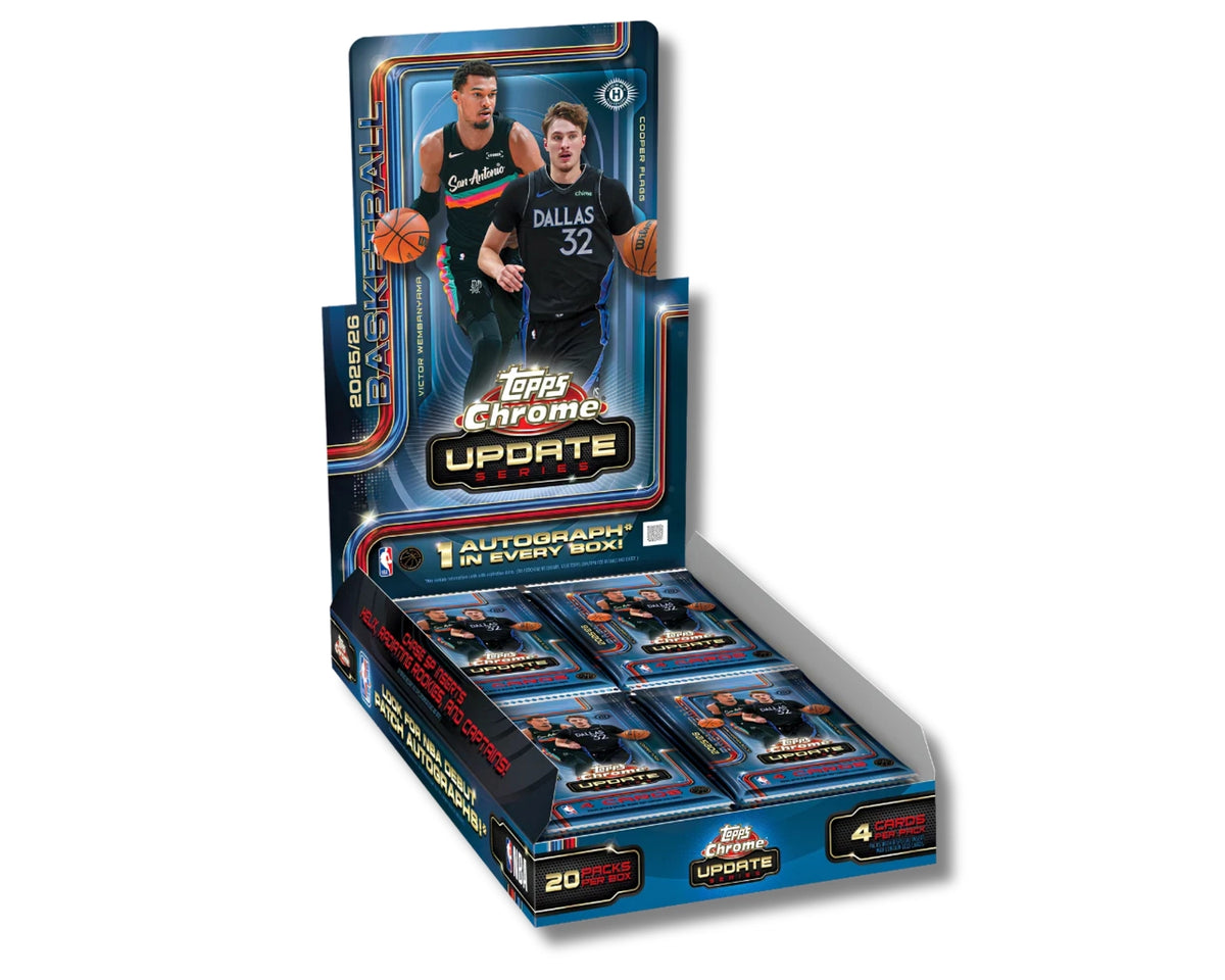 2025-26 Topps NBA Chrome Update – Hobby Box