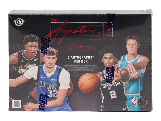 2025-26 Topps NBA Signature Class – Hobby Box