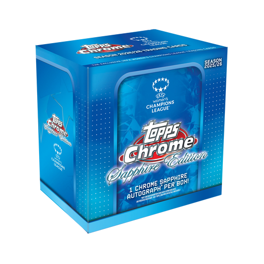 Topps Chrome® Sapphire UEFA Women's Champions League 2025/26