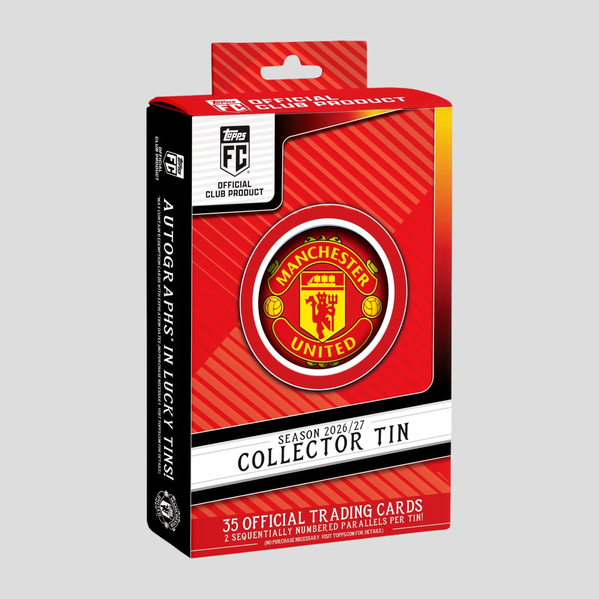 2026-27 Topps Manchester United Collector Tin  (Pre-Order)