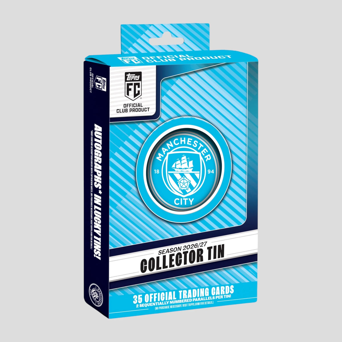 2026-27 Topps Manchester City Collector Tin  (Pre-Order)