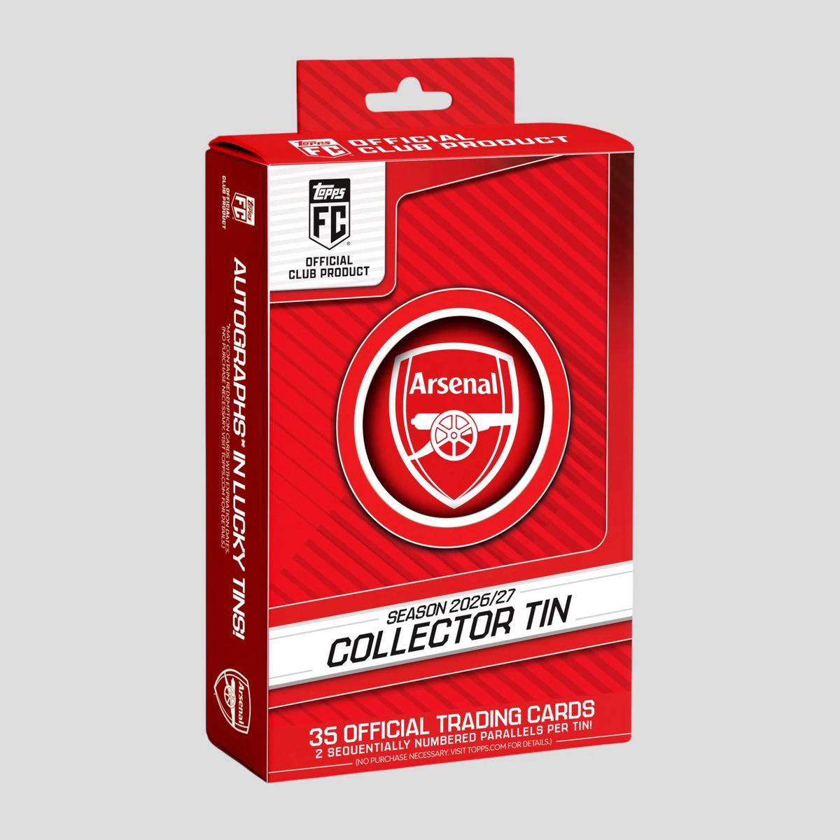 2026-27 Topps Arsenal Collector Tin (Pre-Order)