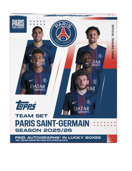 2025/26 Topps Team Set Paris Saint-Germain (Pre-Order)