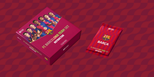FC BARCELONA TEAM SET REFRACTOR 11 ELEVEN CARD
