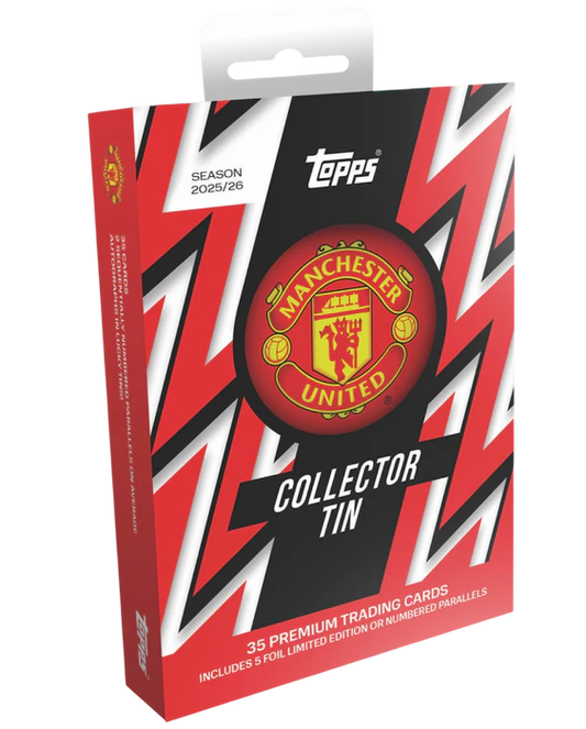 Topps Manchester United Tin Collector 2025/26