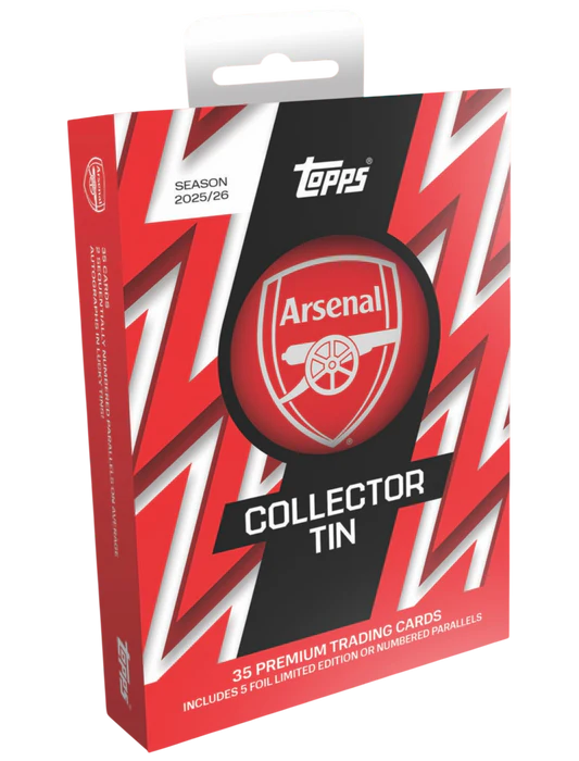 Topps Arsenal Tin Collector 2025/26