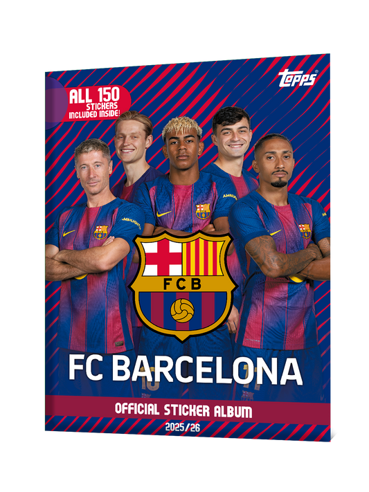 Topps FC Barcelona Sticker album 2025/26