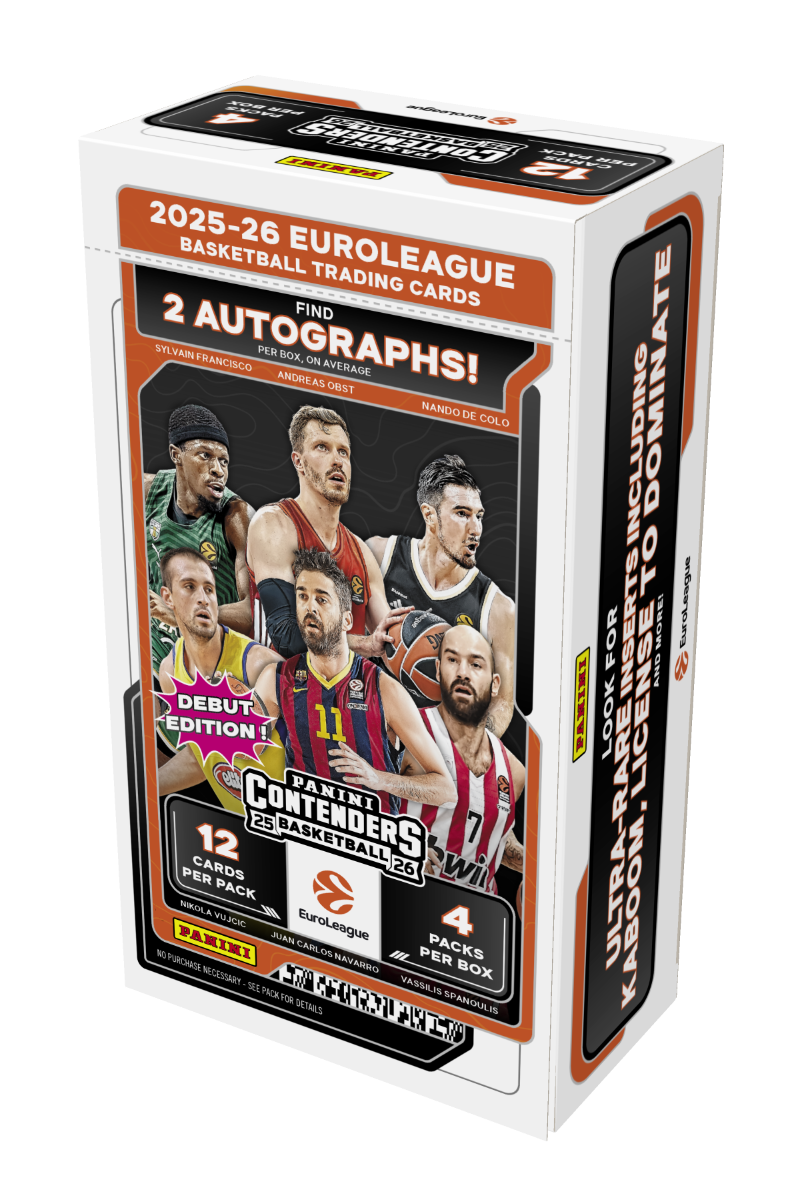 2025/26 Panini Contenders EuroLeague Basketball Hobby Box