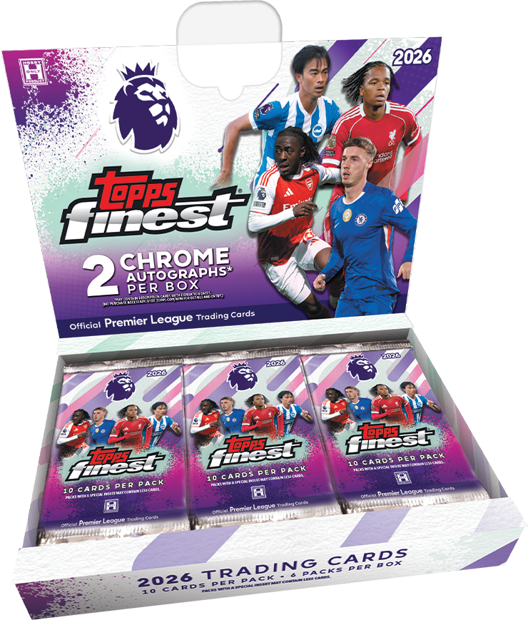 Topps Finest Premier League 2026 – Hobby Box
