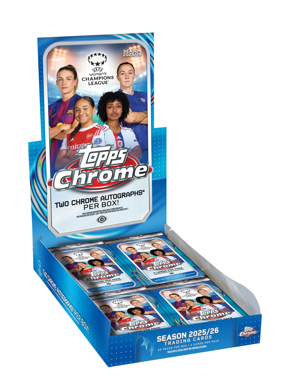 Topps Chrome UEFA Women’s Champions League 2025/26 Hobby Box