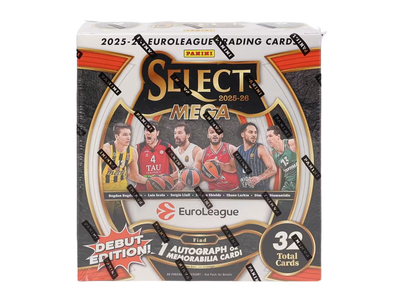 2025/26 Panini Select EuroLeague Basketball Mega Hobby