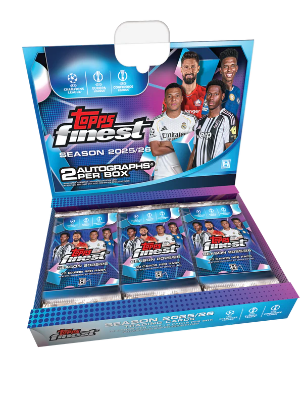 Topps Finest UCC 2025/26 Hobby Box (Pre-Order)