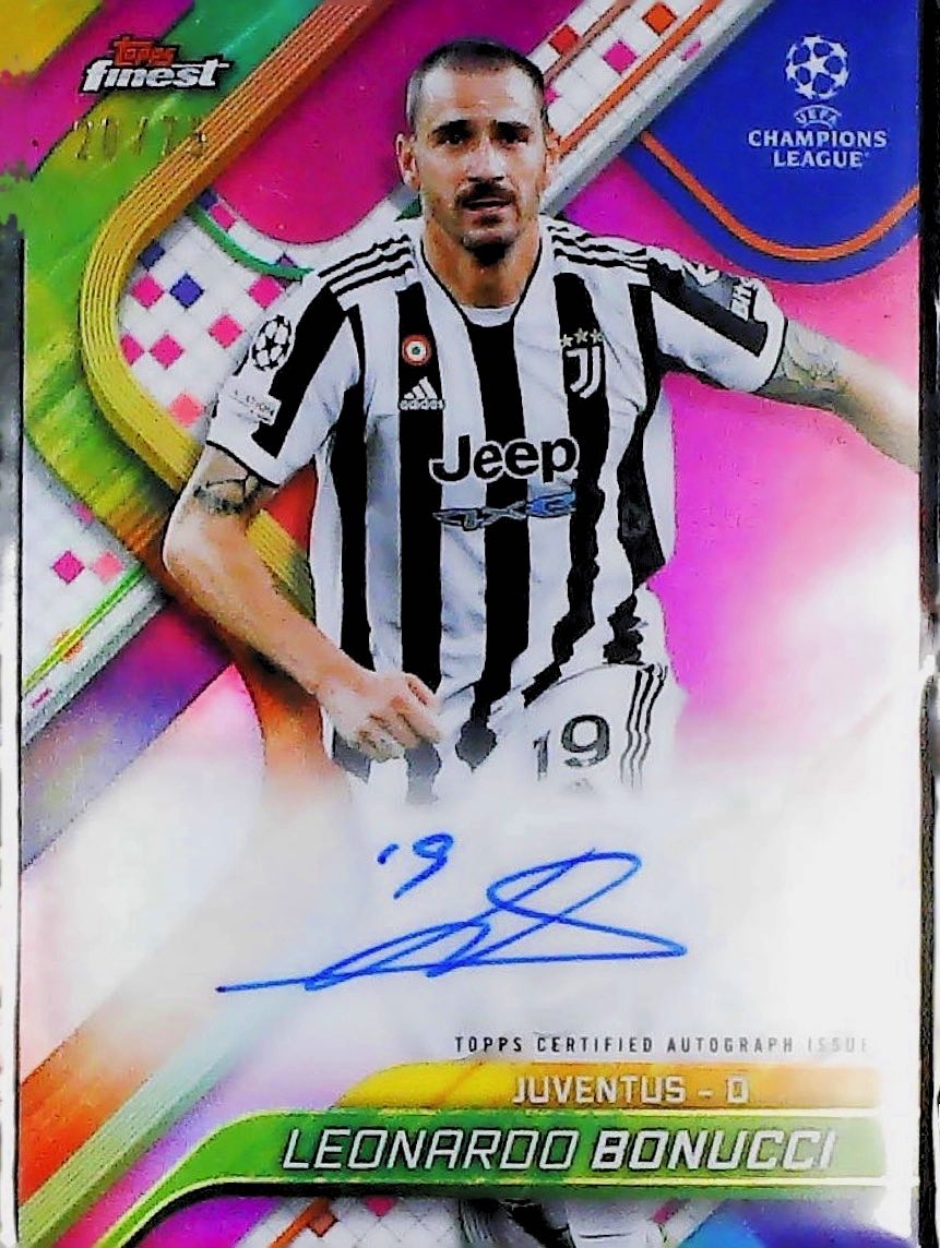 Leonardo Bonucci Finnest Autógrafo /25