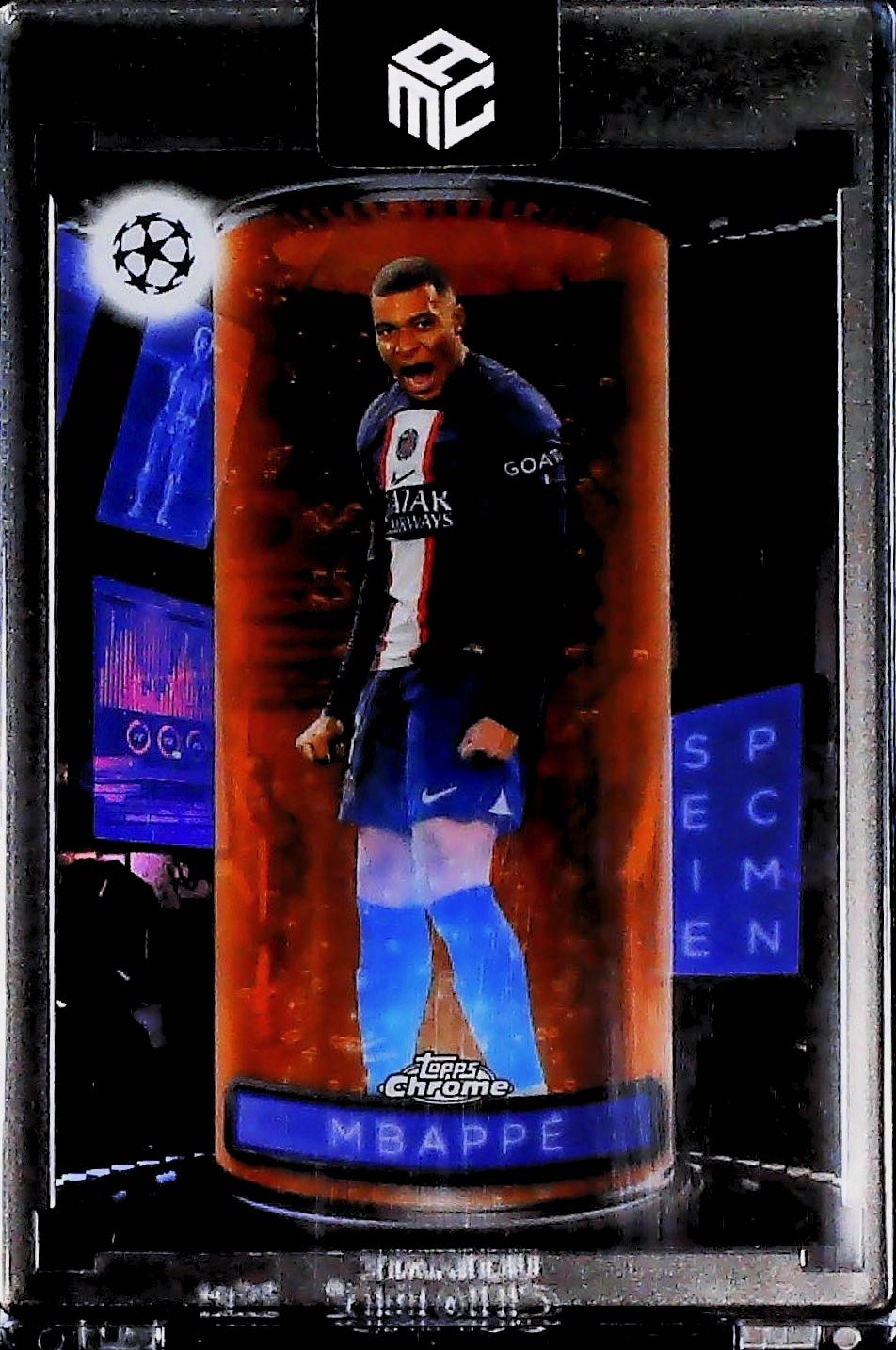 Kylian Mbappe Topps Chrome /25