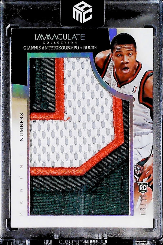 Giannis Antetokounmpo Immaculate Numbers RC /50
