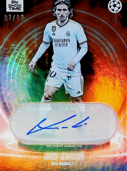 Luka Modric Show Time Autógrafo/10