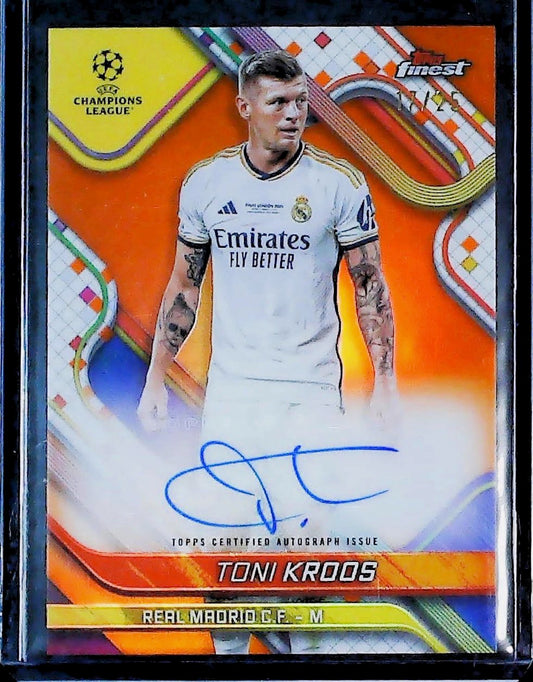 Toni Kroos Finest Autógrafo /25