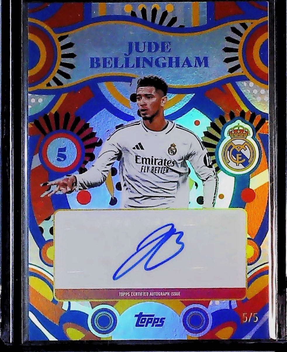 Jude Bellingham Team set /5 Autógrafo