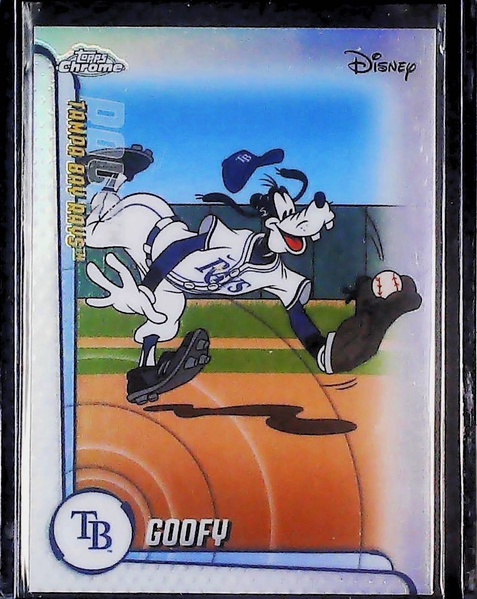 Goofy Disney Topps Chrome Case Hit SSP