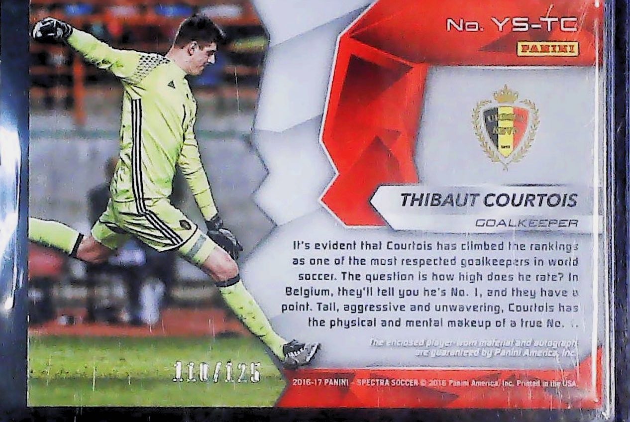 Thibaut Courtois Spectra Auto/patch /125