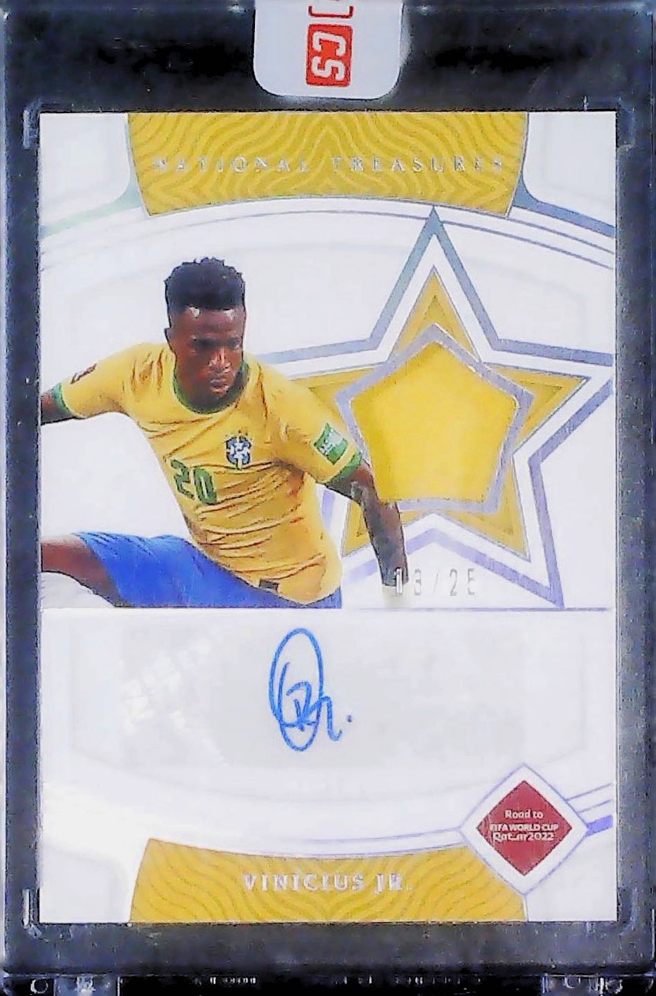 Vini.Jr National Treasures Auto/Patch /25