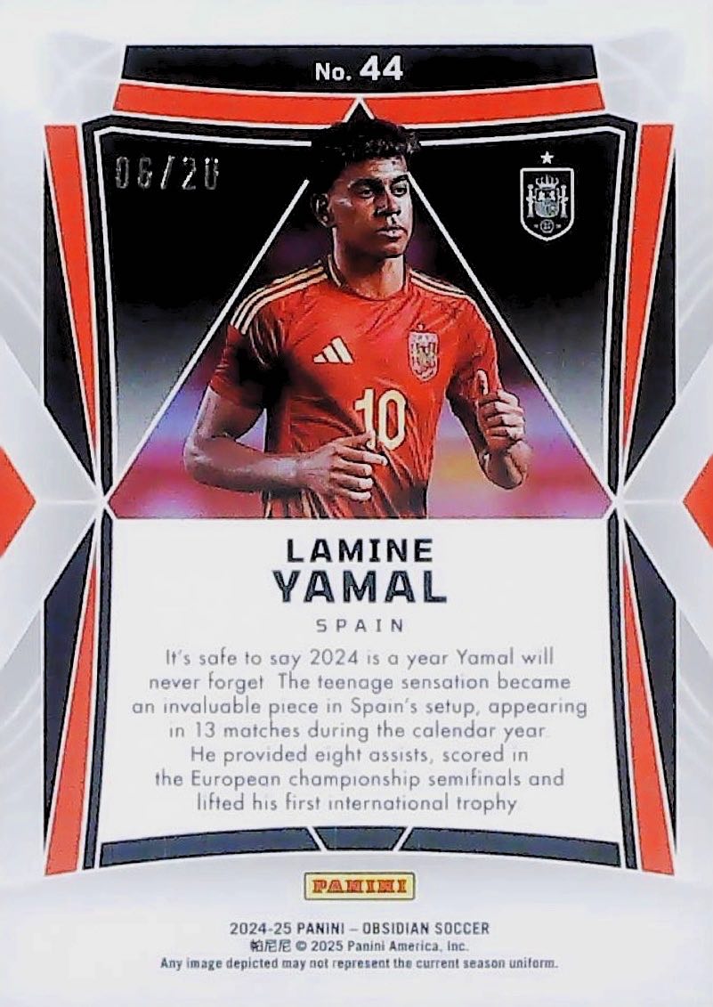 Lamine Yamal /20 Obsidian