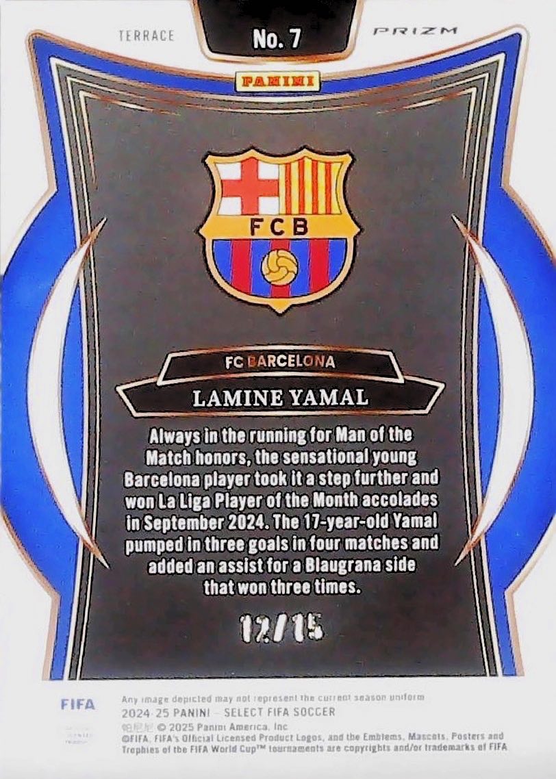 Lamine Yamal Select /15