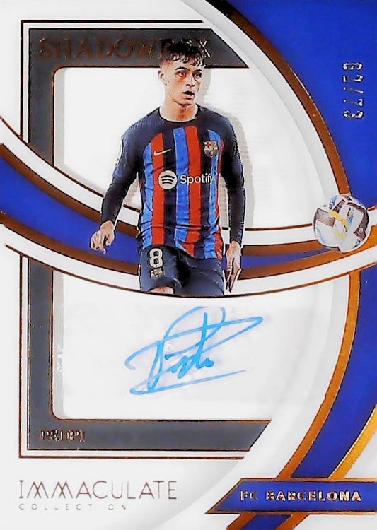 Pedri Immaculate /73 Auto