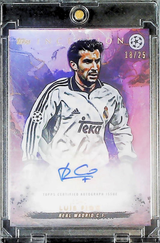 Luis Figo Inception /25 Auto