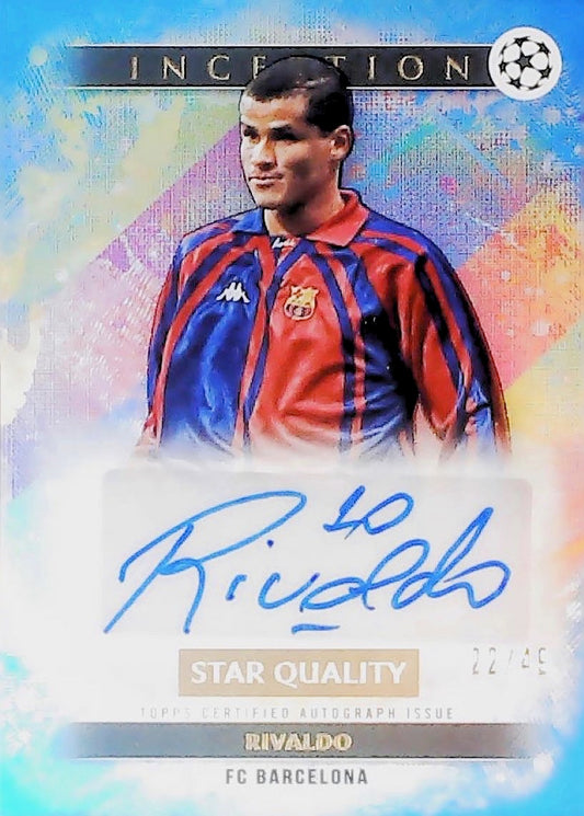 Rivaldo Inception /49 Autógrafo