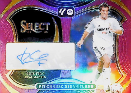 Luis Figo select Autógrafo /49