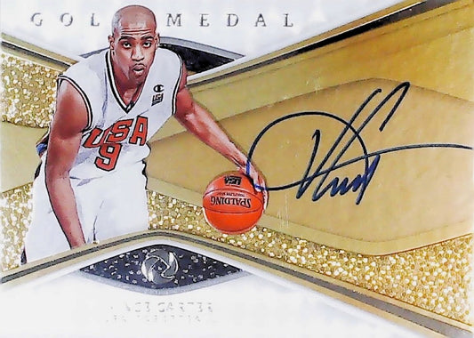 Vince Carter Gold Medal /79 Auto On Card