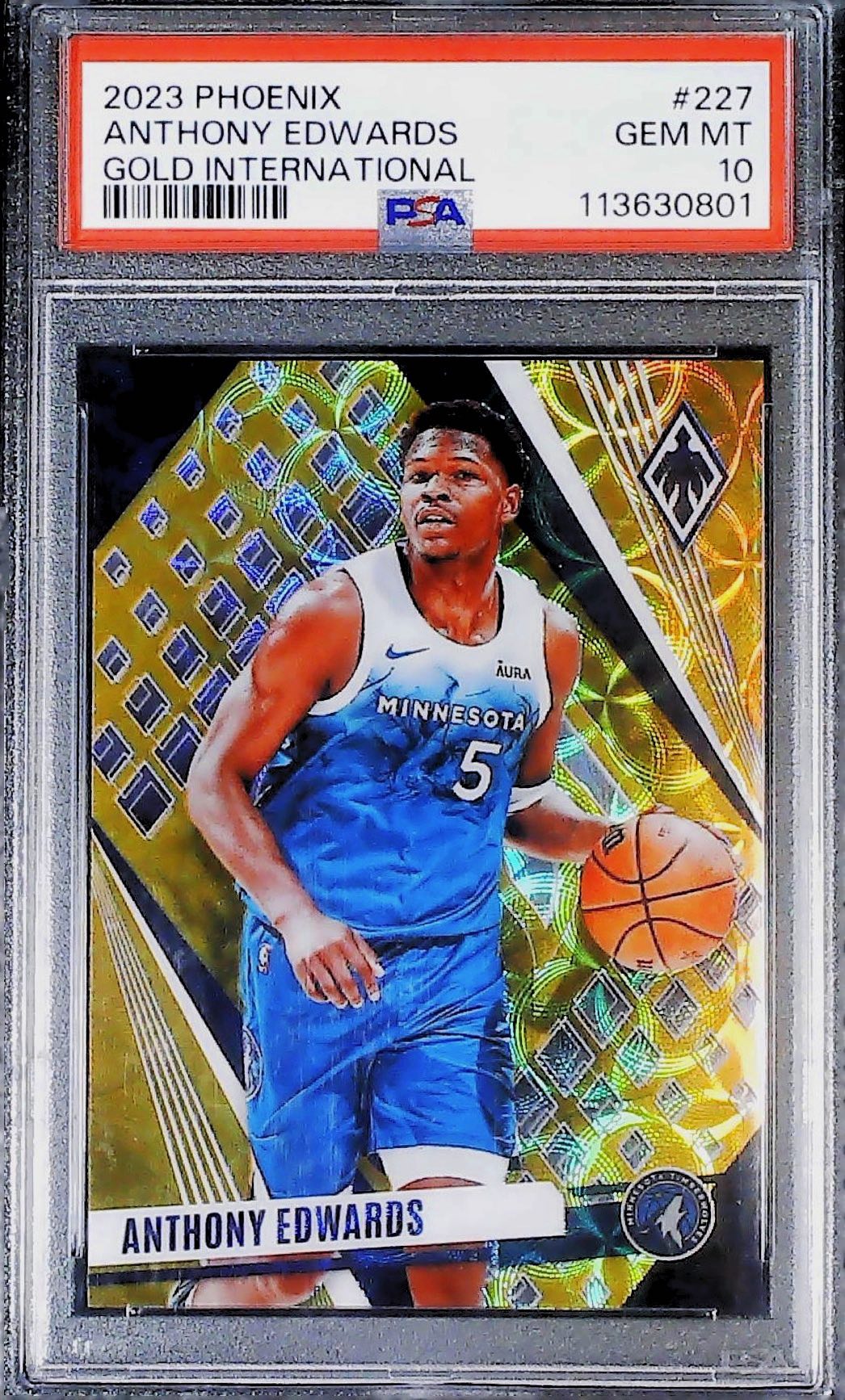 Anthony Edwards Phoenix /10 PSA 10