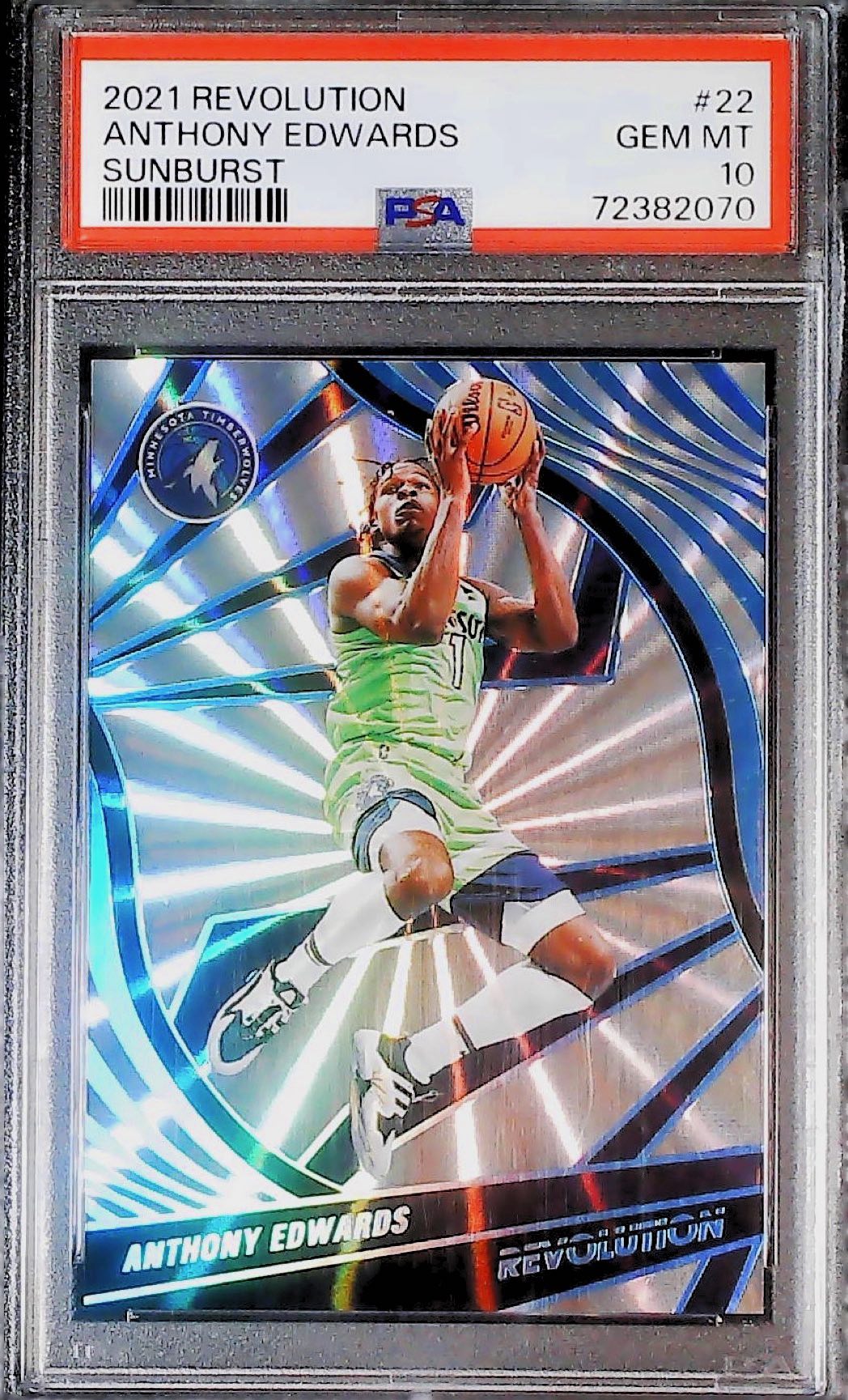 Anthony Edwards Revolution /60 PSA 10